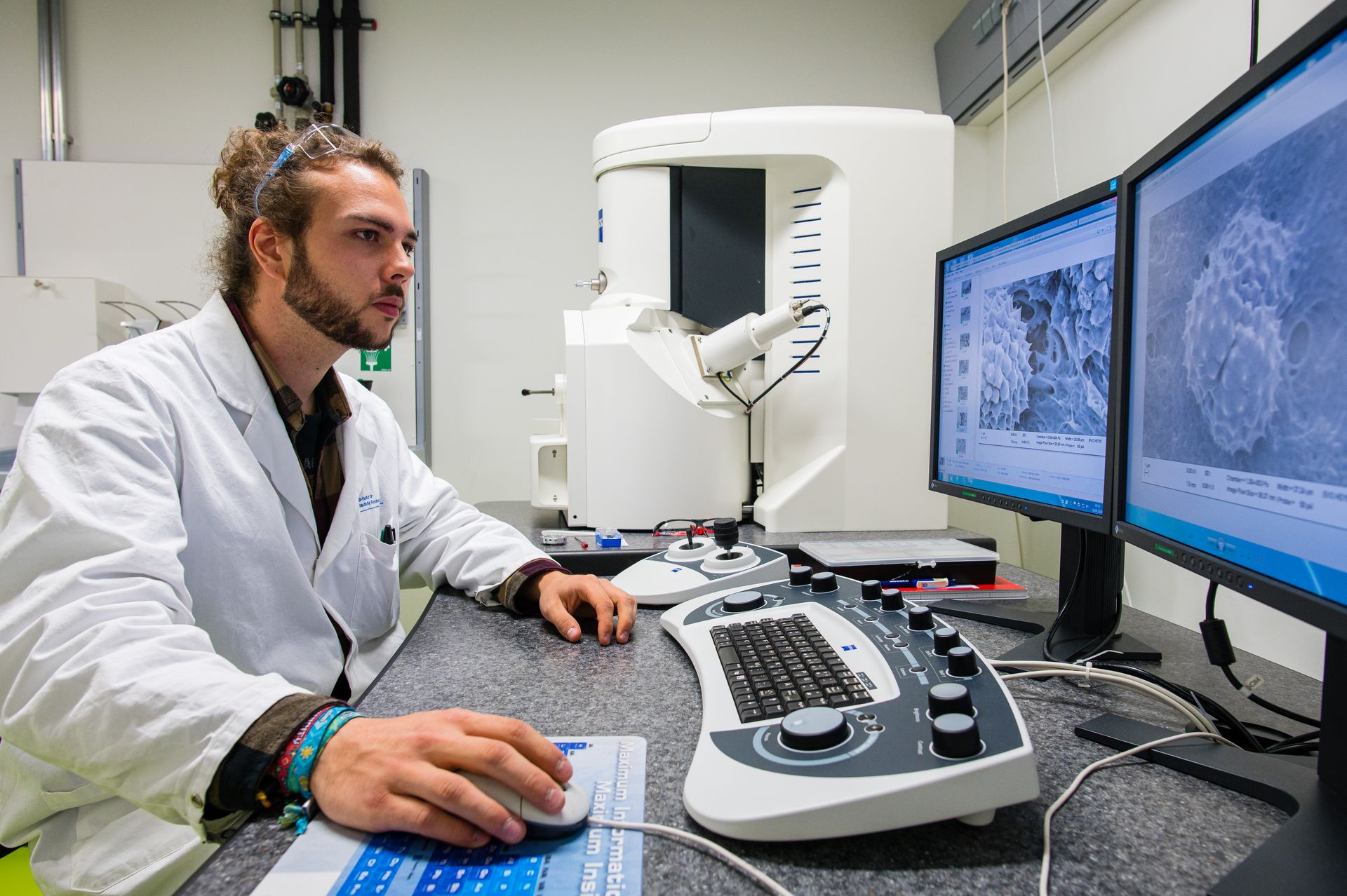 Laboratory Impressions Researcher in the Laboratory